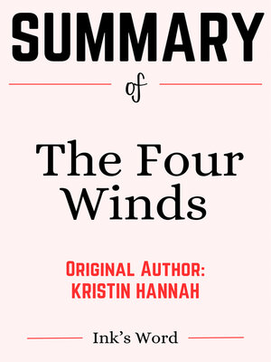 cover image of Study Guide of the Four Winds by Kristin Hannah